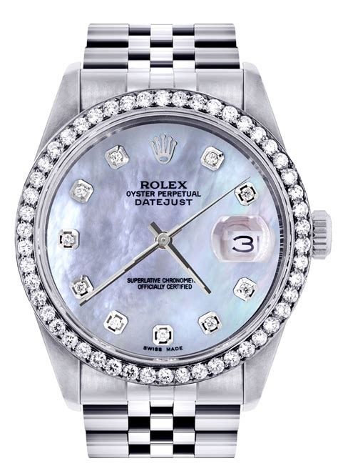 rolex womens pearl face|rolex men's datejust 36mm jubilee.